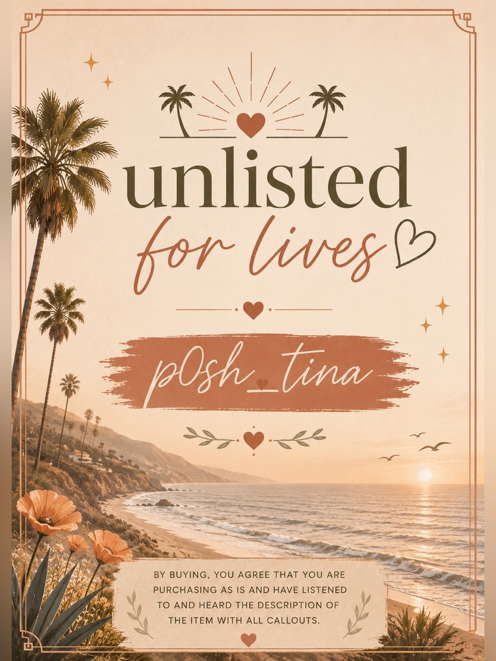 🛍️ UNLISTED FOR LIVES  🛍️